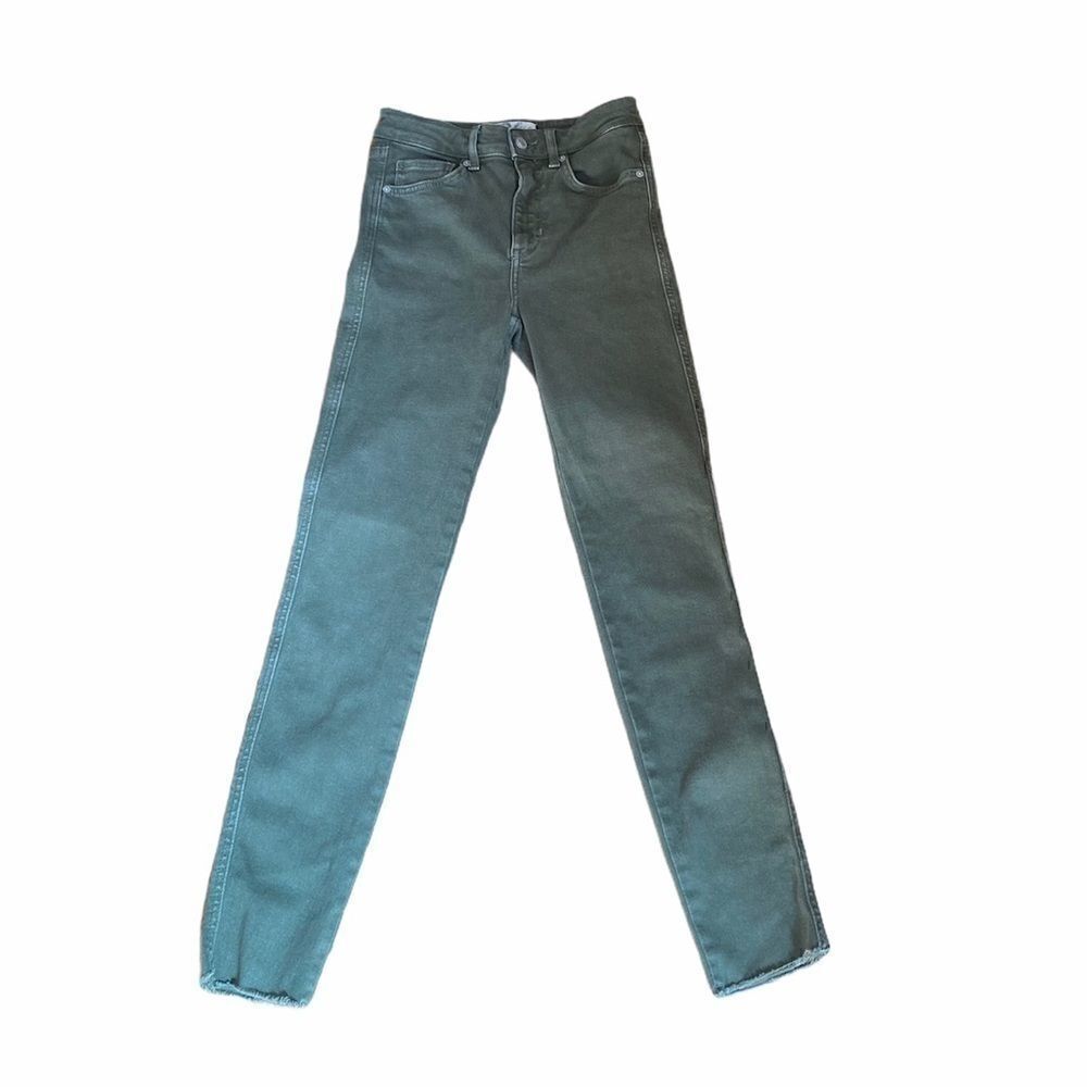 Free People We the Free Olive Jeans High Waist 26
